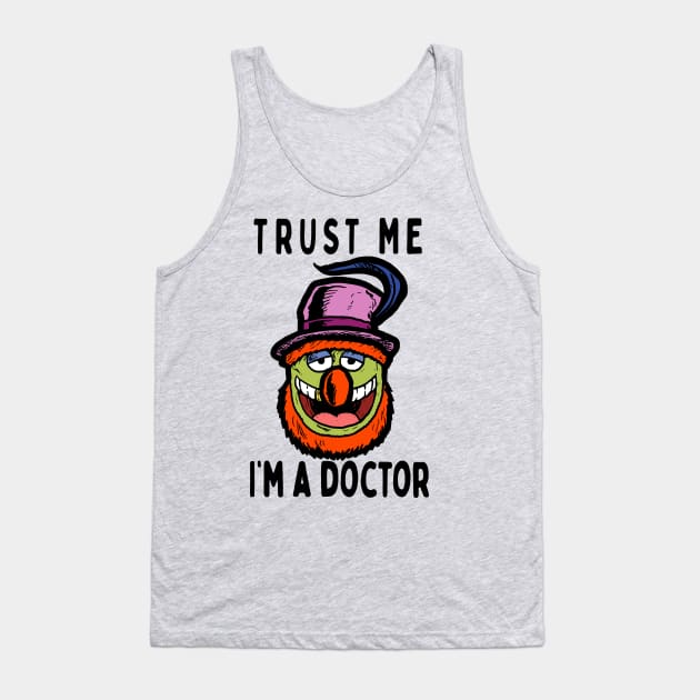 Trust me, I'm a Doctor; Teeth Tank Top by jonah block